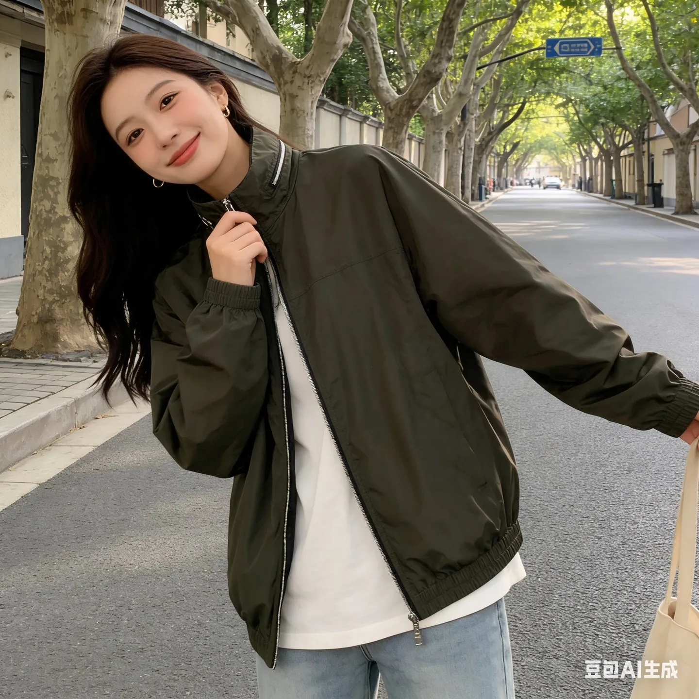Louis Vuitton/Louis Vuitton 26ss presbyopic double-sided hooded thin coat